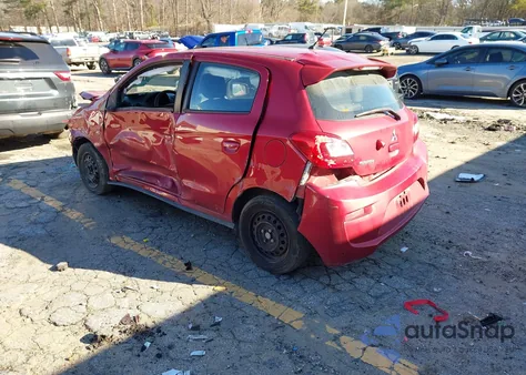2020 Mitsubishi Mirage Es/Se z USA, uszkodzony, nr VIN ML32A3HJ8LH009378